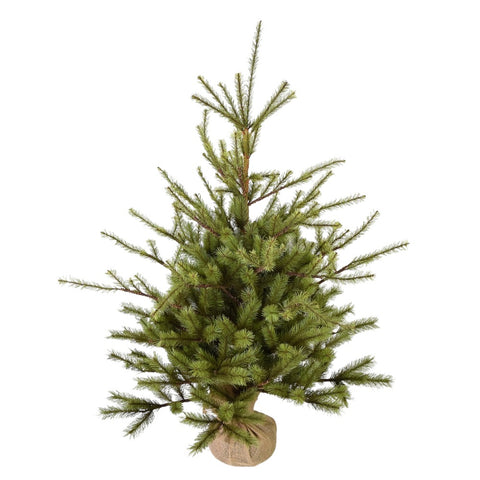 4' Pencil Pine Mixed Christmas Tree, shoptreeboutique.com