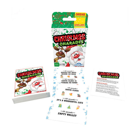 Christmas Charades Card Game, shoptreeboutique.com