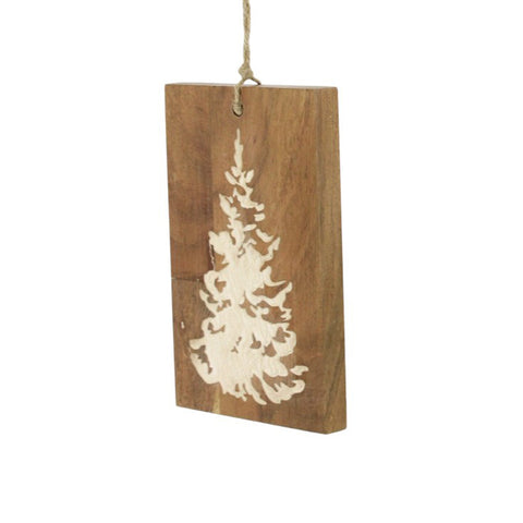 5.5" Natural Tree Ornament, shoptreeboutique.com