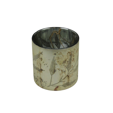 5" Antique Champagne Glass Candleholder
