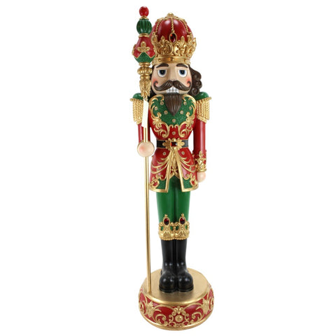 48" Resin Soldier with LED Accent, shoptreeboutique.com