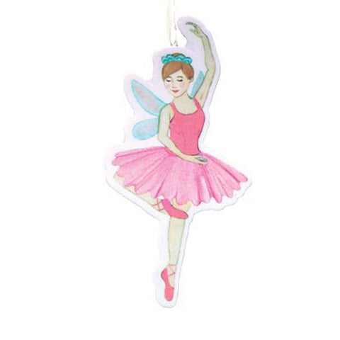 Nutcracker Ballet Lacquered Wood Ornament - Ballerina, shoptreeboutique.com