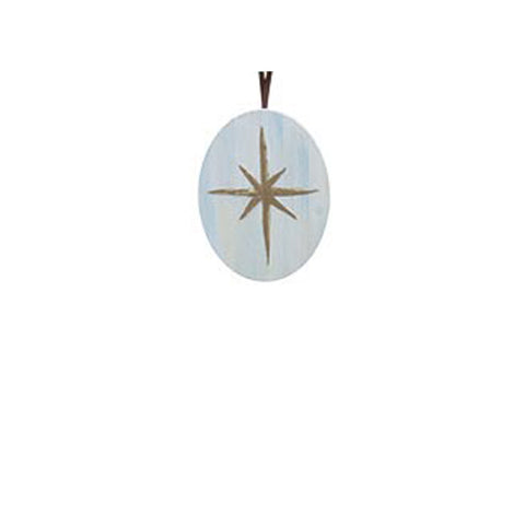Creche Ornament Stand with Religious Ornament - Star