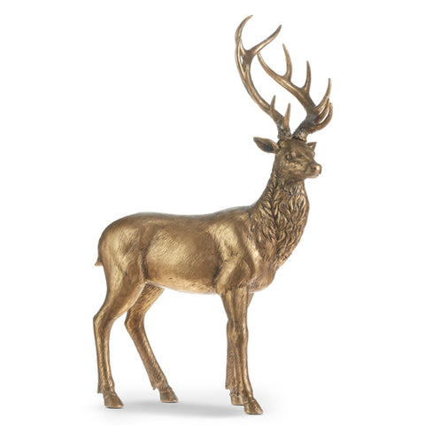 Golden Standing Deer