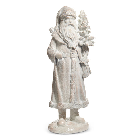 20" Iced Santa with Tree, shoptreeboutique.com