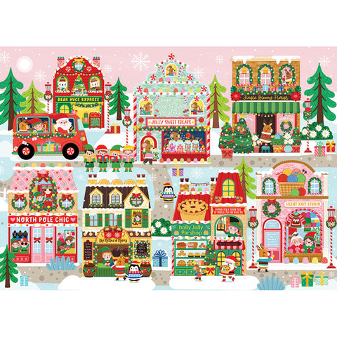 Tinsel Town Family 350-Piece Puzzle, shoptreeboutique.com