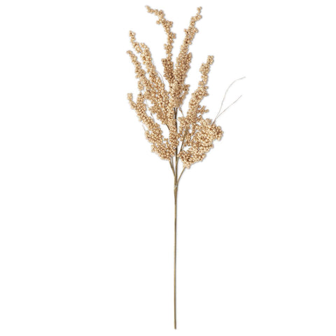 33 Inch Gold Berry Clusters Stem, shoptreeboutique.com