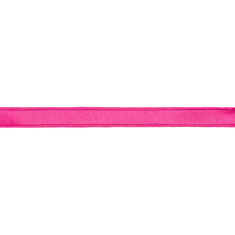 1" Hot Pink with Metallic Fused Backing | 10 Yard Roll, shoptreeboutique.com