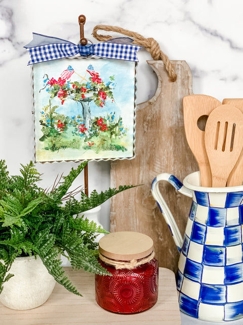 Mini Art Birdbath, shoptreeboutique.com