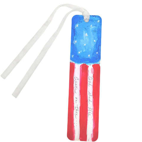 USA Flag Bookmark, shoptreeboutique.com