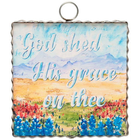Mini Art "God Shed His Grace On Thee", shoptreeboutique.com