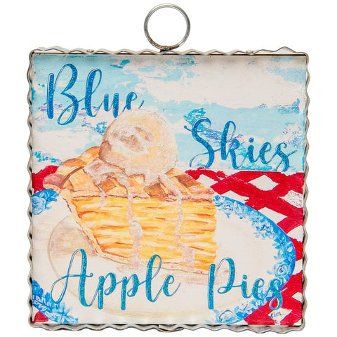 Mini Art "Blue Skies Apple Pie's", shoptreeboutique.com
