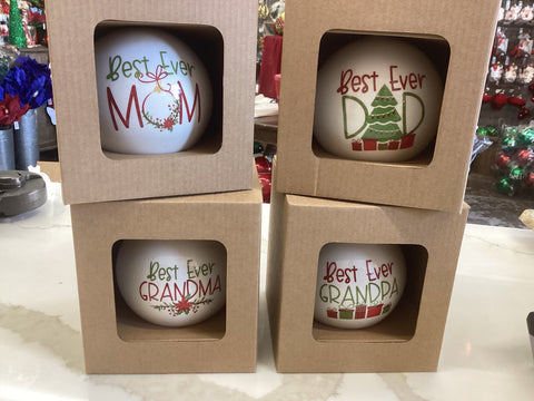 Cer Boxed Bests Holiday Ornament