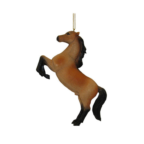 Brown Horse Ornament by Kurt Adler, shoptreeboutique.com