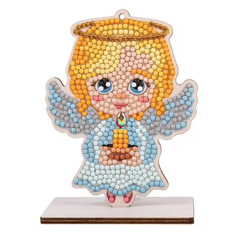 Crystal Art Angel Ornament, shoptreeboutique.com