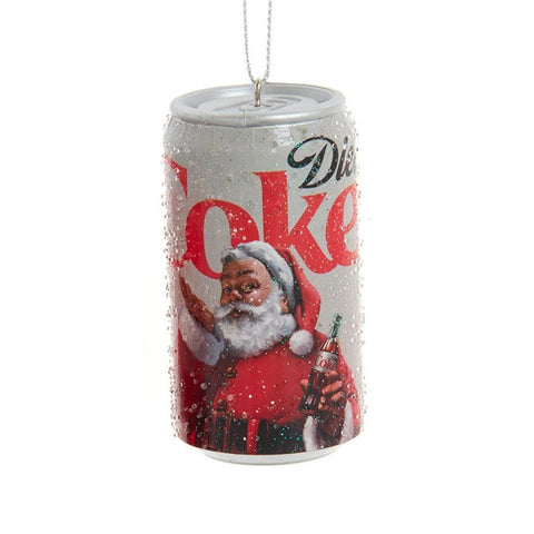 Coca-Cola Santa Can Ornament by Kurt Adler, shoptreeboutique.com