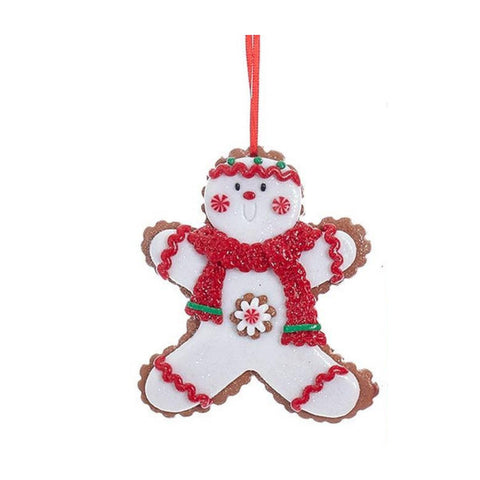 Gingerbread Holiday Character Ornament by Kurt Adler, shoptreeboutique.com