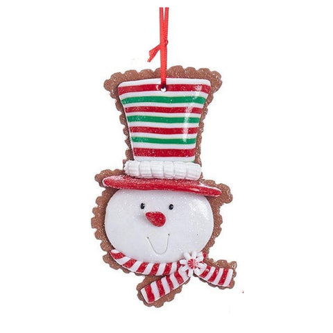 Gingerbread Holiday Character Ornament by Kurt Adler, shoptreeboutique.com