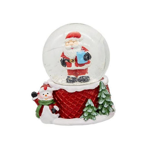 Santa with Book Water Globe by Kurt Adler, shoptreeboutique.com