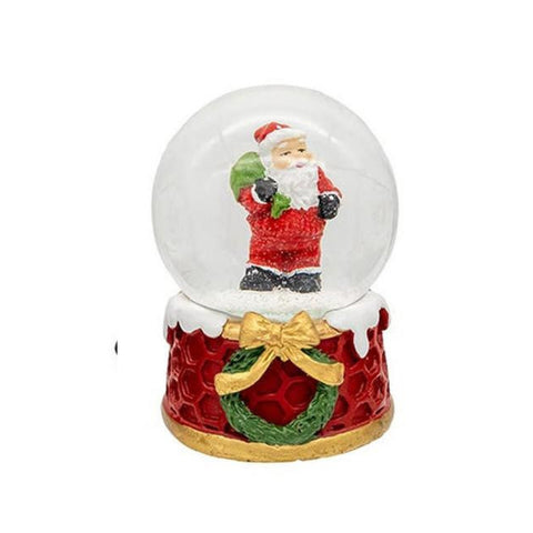 Santa with Sack Water Globe by Kurt Adler, shoptreeboutique.com