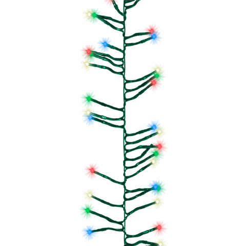 24.9' Twinkle Cluster Lights with 760 Multicolor LED, shoptreeboutique.com