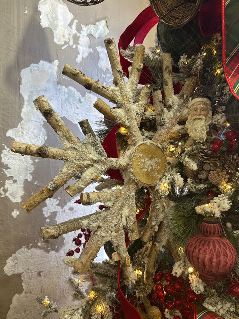 Decorative Wood Snowflake