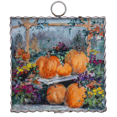 Mini Art Pumpkin & Mums, shoptreeboutique.com