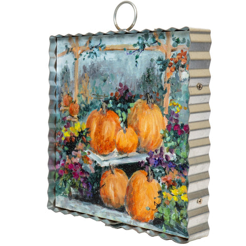 Mini Art Pumpkin & Mums, shoptreeboutique.com