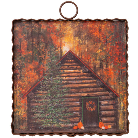 Mini Art Fall Cabin, shoptreeboutique.com