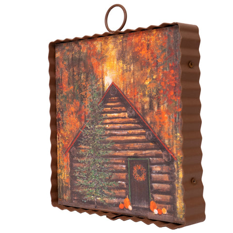 Mini Art Fall Cabin, shoptreeboutique.com