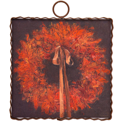 Mini Art Vibrant Wreath, shoptreeboutique.com