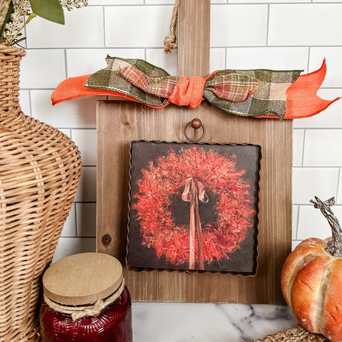 Mini Art Vibrant Wreath, shoptreeboutique.com