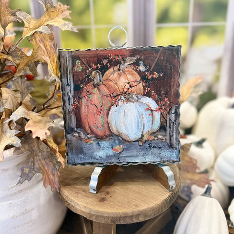 Mini Art Barn Pumpkins, shoptreeboutique.com