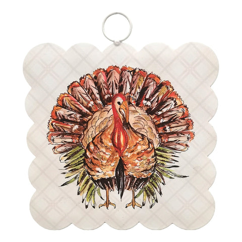 Mini Scallop Art Festive Turkey, shoptreeboutique.com