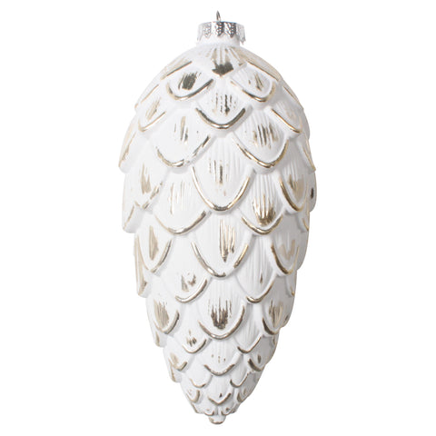 8" Champagne Brushed Pinecone