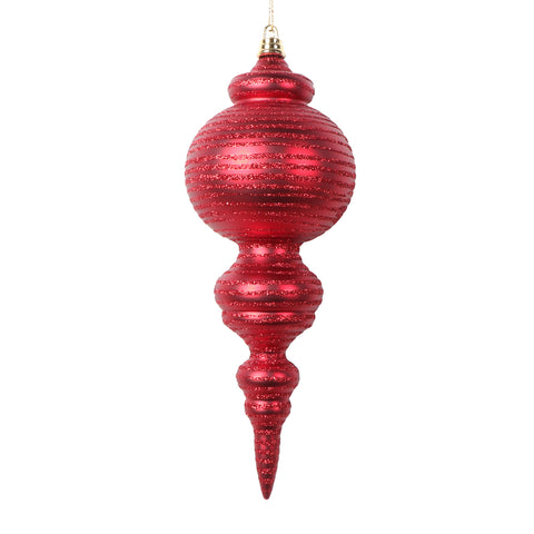 10" Matte Finial Ornament