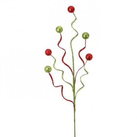 29" Curley Sequin Ball Spray, shoptreeboutique.com