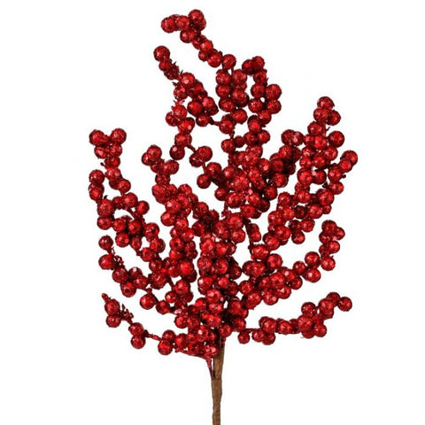 16" Glitter Cluster Berry Pick
