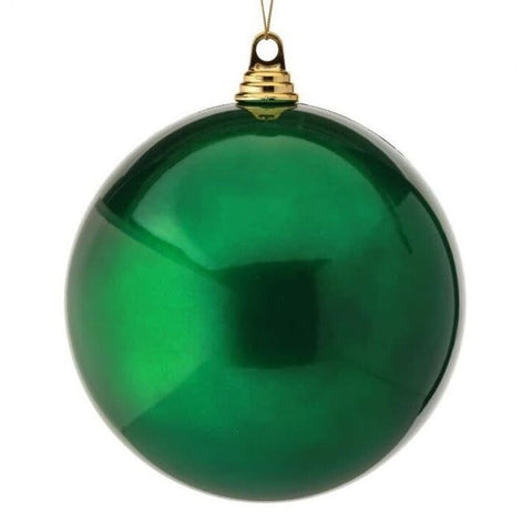 8-inch VP Candy Apple Ball Ornament - green, thetreeboutique.ai
