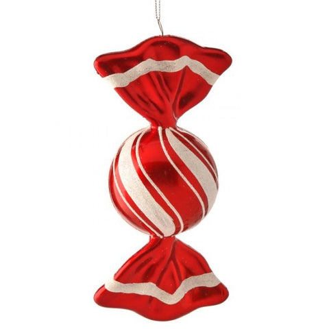Peppermint Candy Round Twist Ornament