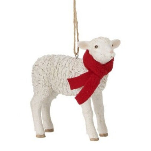 5" Christmas Sheep Standing Ornament, shoptreeboutique.com