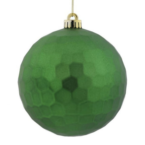 5.5" VP Matte Mirror Ornament - Green (Set of 2), thetreeboutique.ai