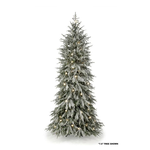 6' Micro LED Snowy Norfolk Tree, thetreeboutique.ai