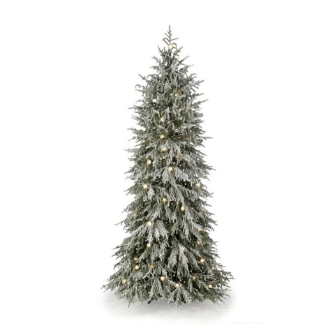 7.5' Micro LED Snowy Norfolk Tree, thetreeboutique.ai