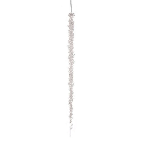 20" Iced Acrylic Icicle Ornament, thedecoratingtree.ai