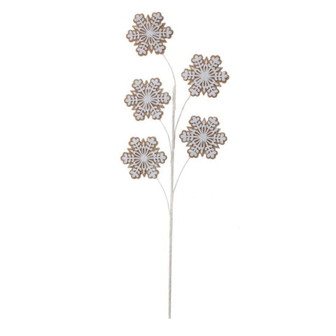 30" Gingerbread Cookie Spray - Flower, thetreeboutique.ai