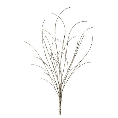 46" Iced Glitter Birch Spray, thetreeboutique.ai