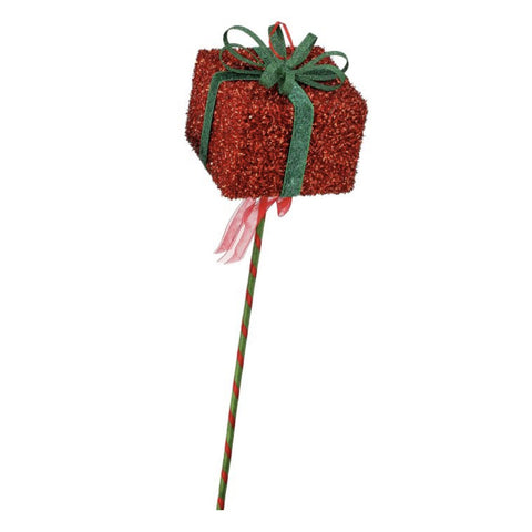 22" Foam Present Stem - Red, thetreeboutique.ai