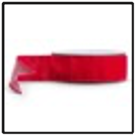 2.5" x 10 Yds Velvet RED Ribbon