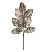 32" FROSTY MAGNOLIA LEAF SPRAY